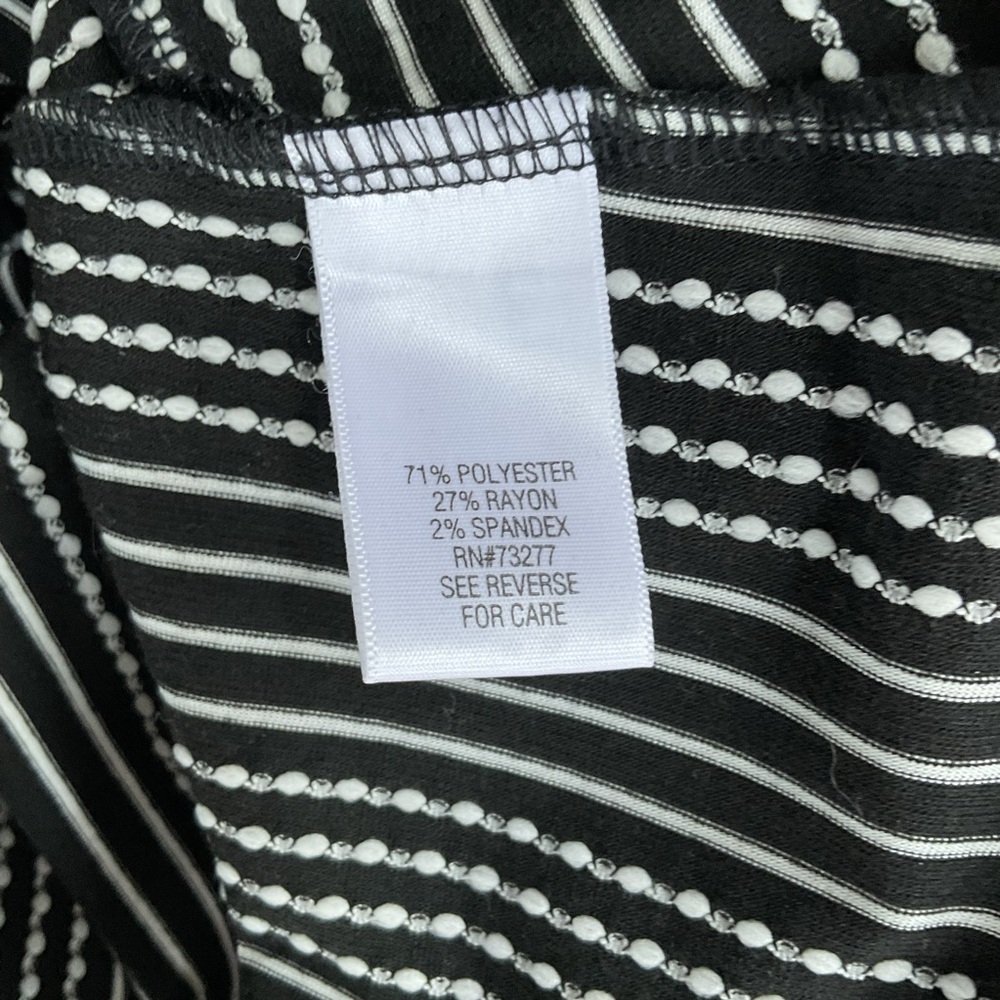 dana Bachman Blouse Top Black Polka Dot Preppy Business Academia consign Medium - Picture 4 of 5